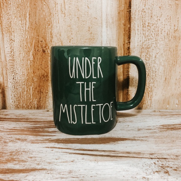 Rae Dunn Other - Rae Dunn Green Under The Mistletoe Mug